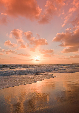 Sunset at Johanna